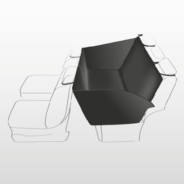 Archie & Oscar TRIXIE Car Back Seat Cover For Dogs 155X130 Cm Dividable